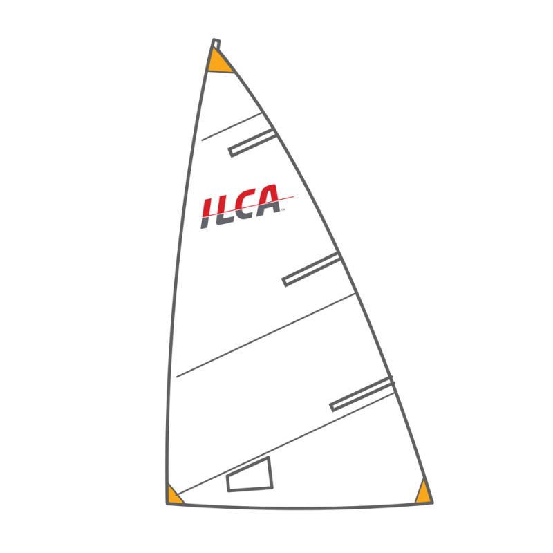 LASER - VELA 4.7 ILCA 4 HYDE (piegata con sacca)