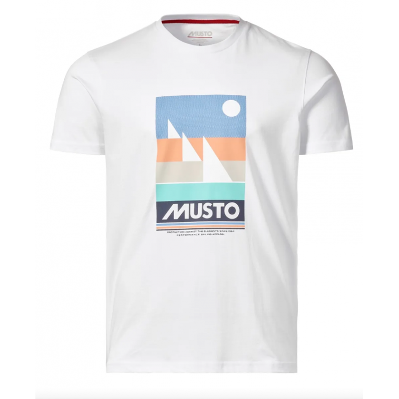 MUSTO - MARINA GRAPHIC TEE - T-SHIRT M/C UOMO - 82471