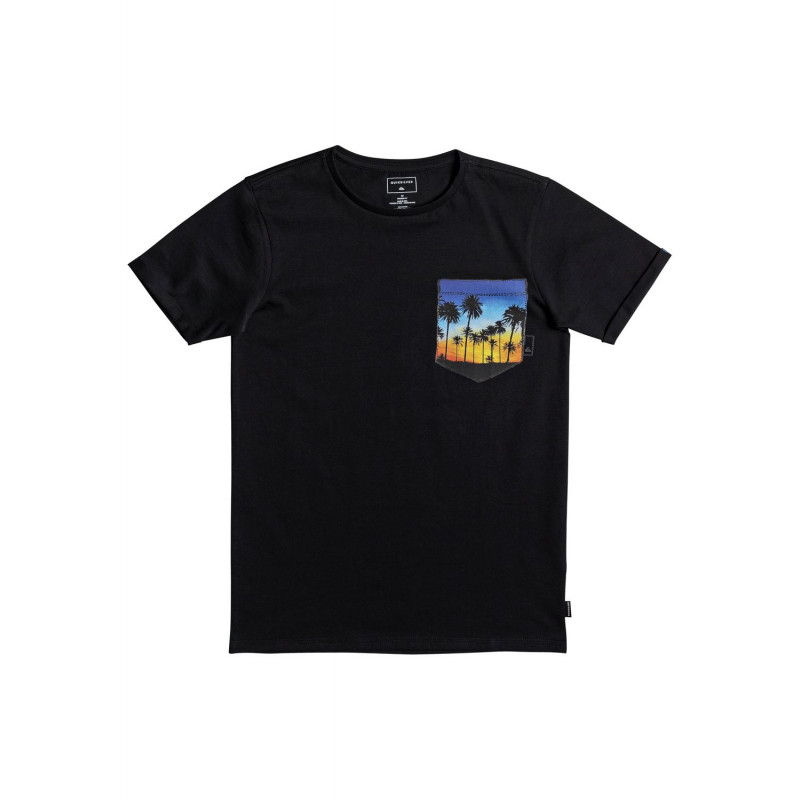 QUIKSILVER QS BOYS T-SHIRT SS CLASSIC TEE PICTURE GLIDE YTH